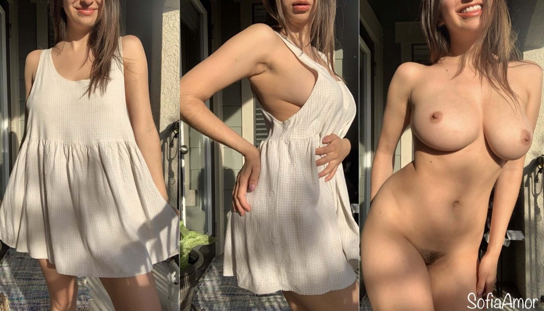 Одетые и раздетые большая грудь