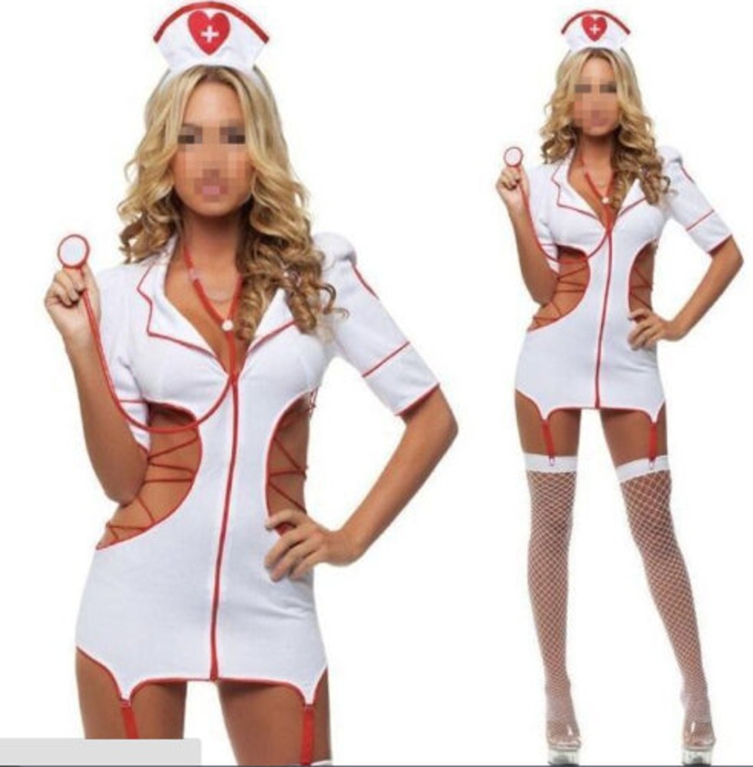 Девушка в костюме медсестры