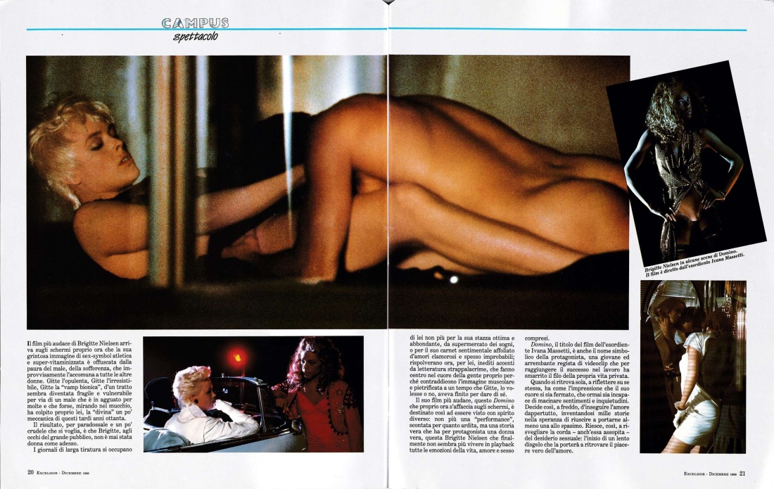 Бриджит Нильсен в молодости голая