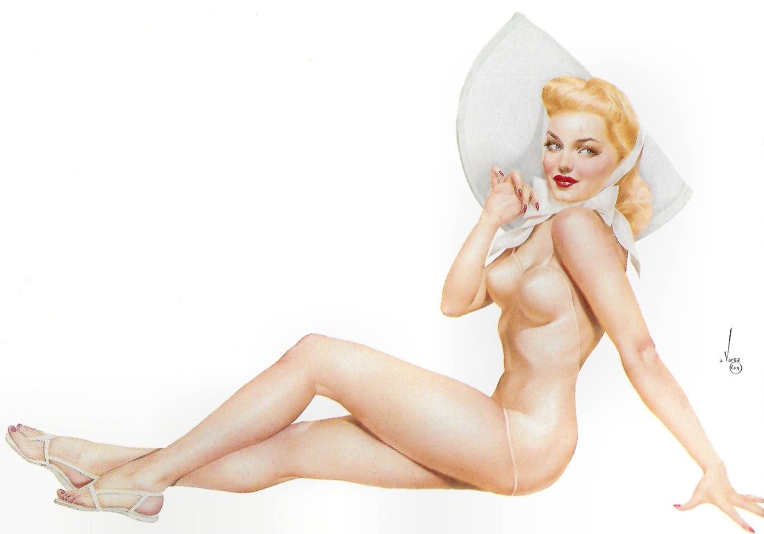 Голые красотки в стиле пин ап