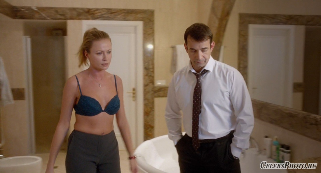 Марина Висконти втроем