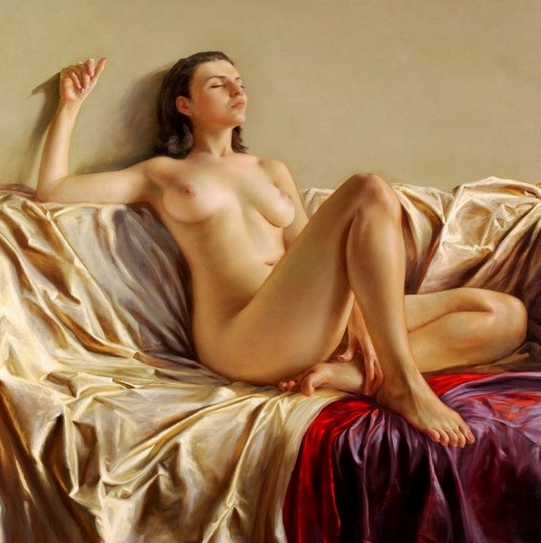Художник Gulyas Венгрия nude