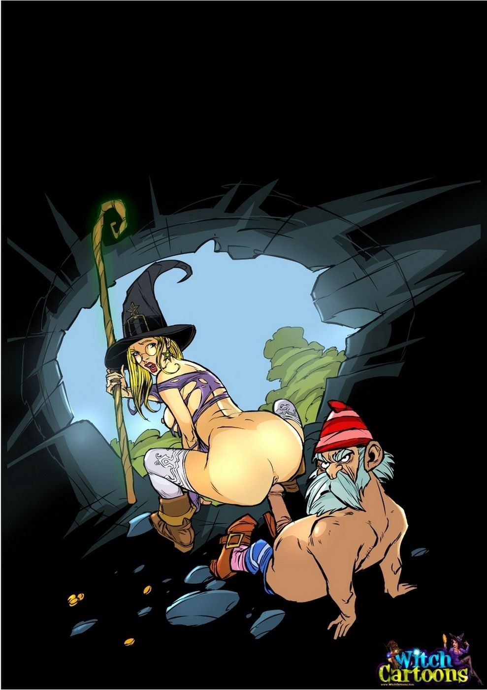 Порнушка с ведьмочками