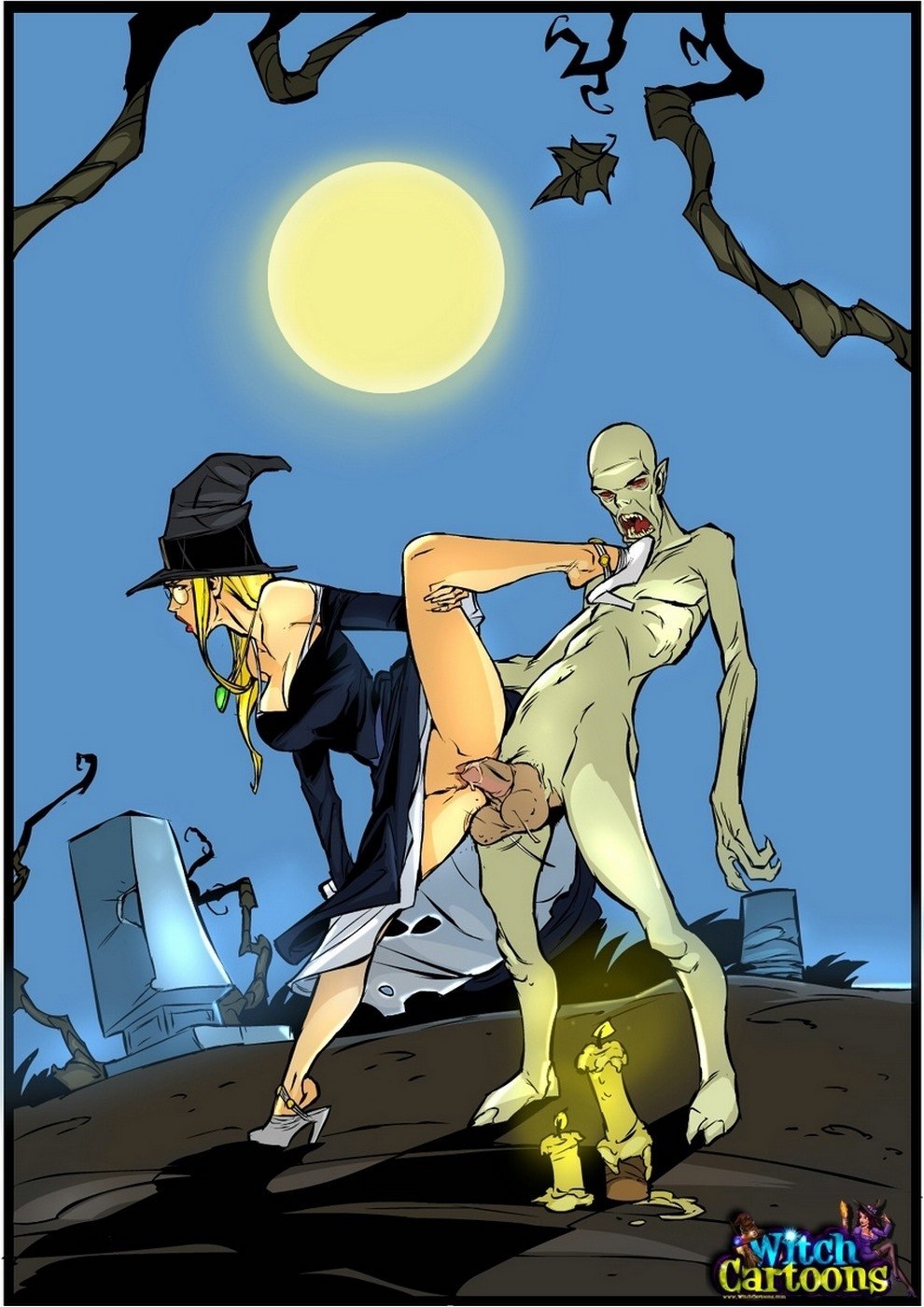 Комикс чёрная ведьма из Вестбрука 2