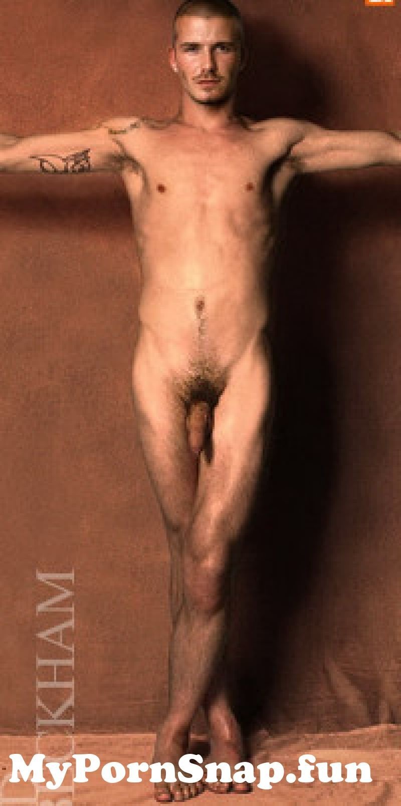 Дэвид Бекхэм голый