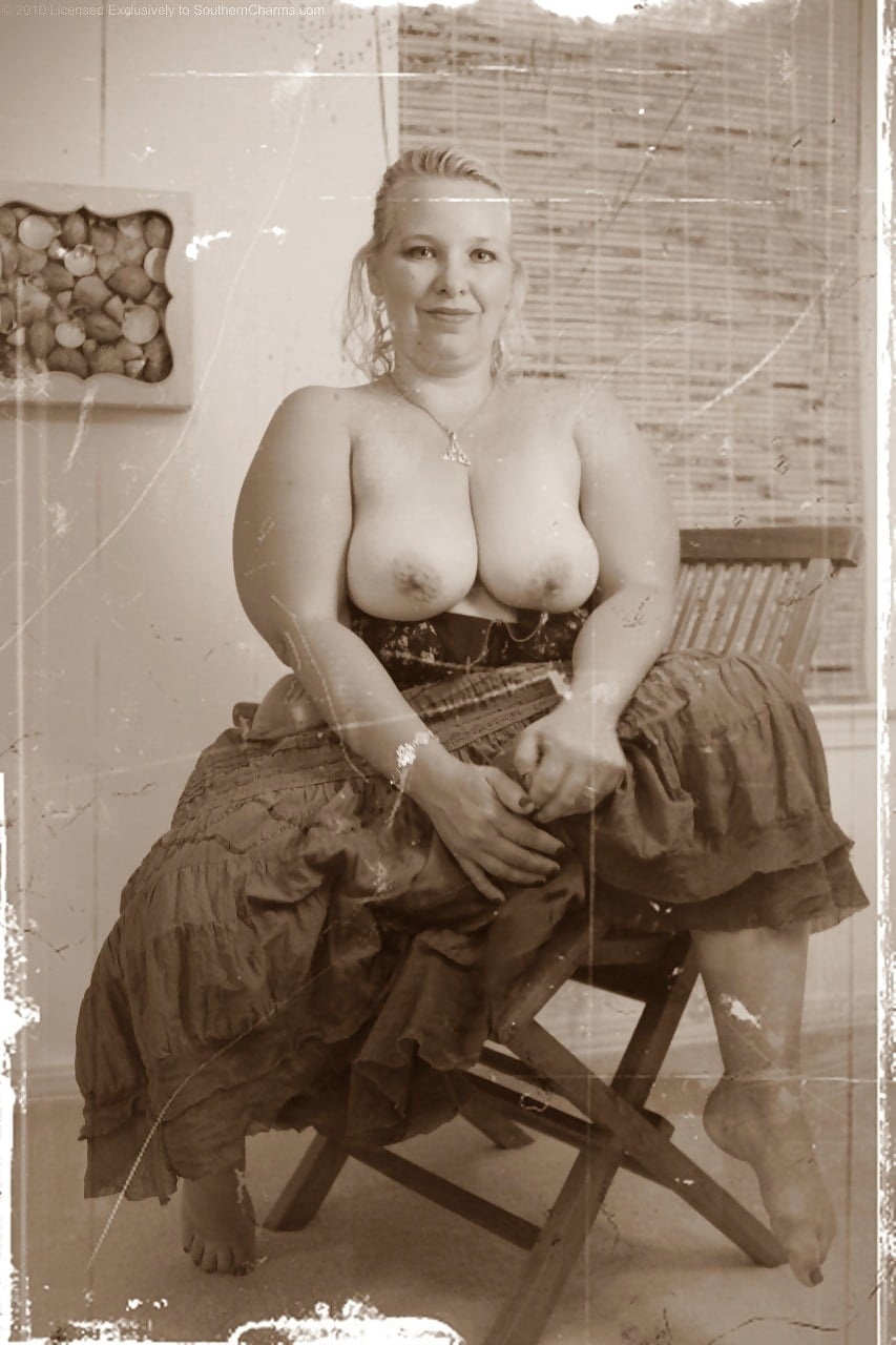 Ретро толстых голых женщин