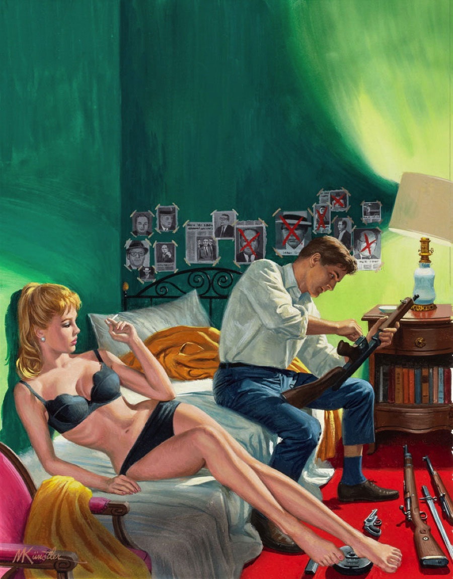 Художник-иллюстратор Морт Кунстлер