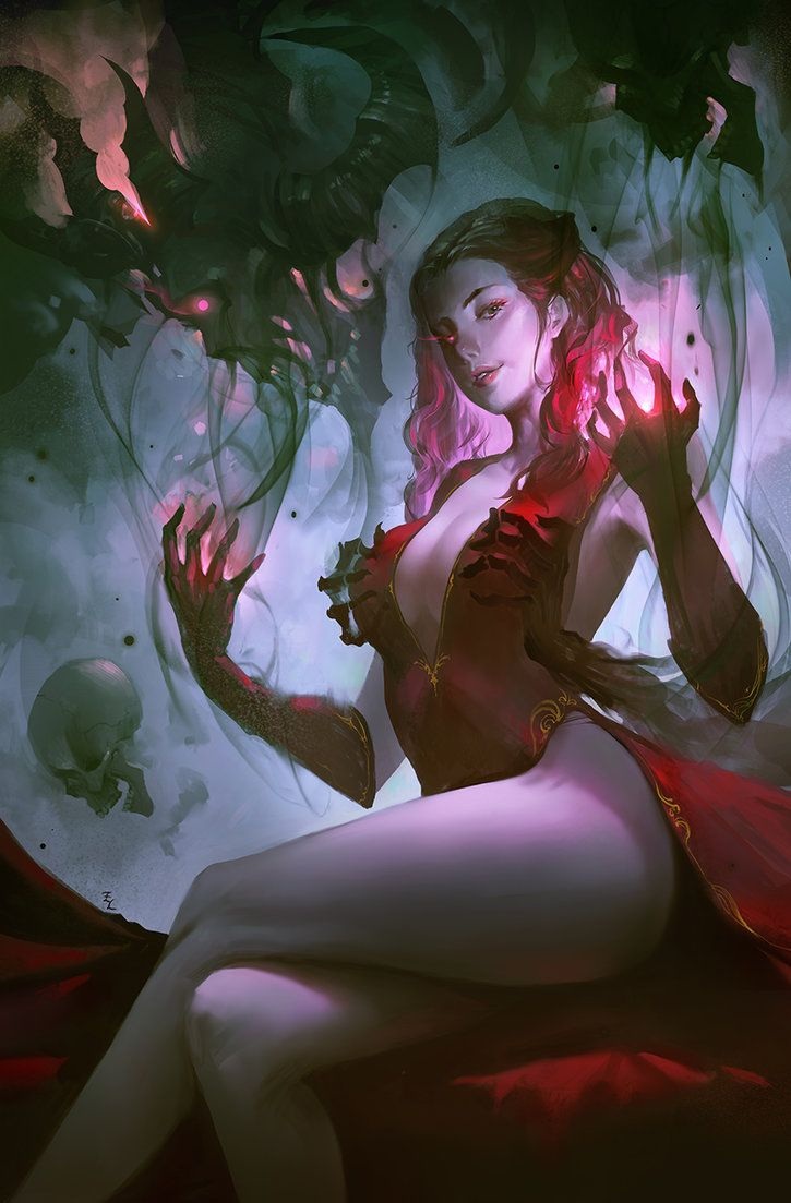 Чародейки голая Корнелия