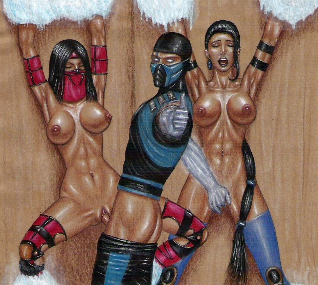 Китана и Джейд MK 11 голые