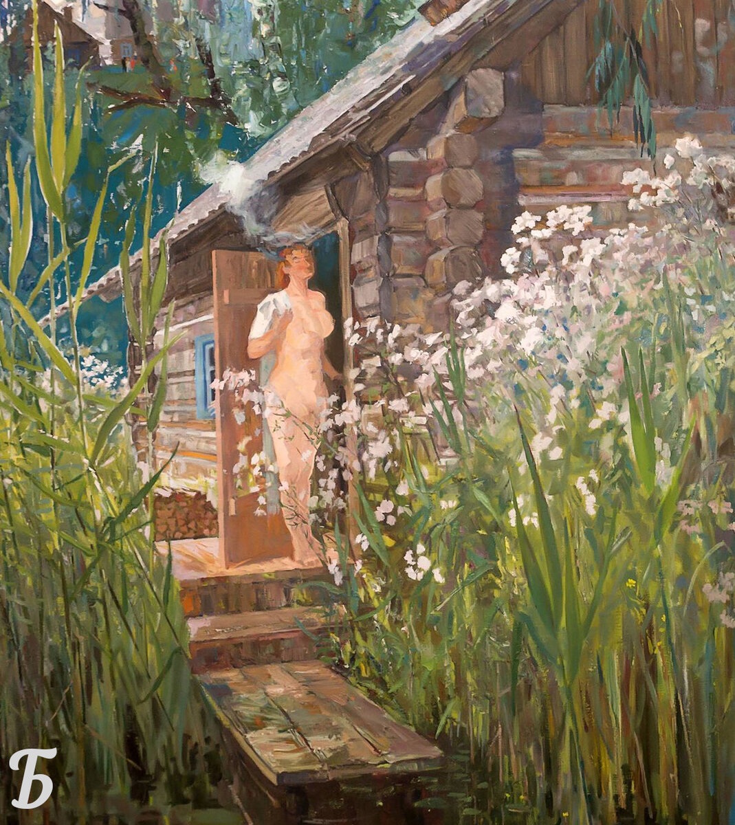 Банные сюжеты в живописи