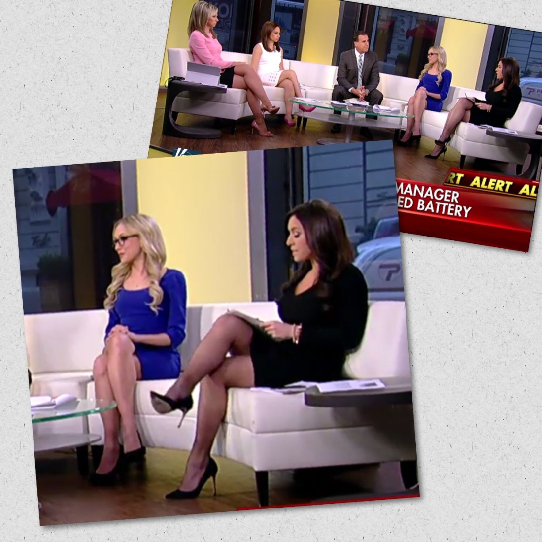 Колготки телеведущих Susanna Reid