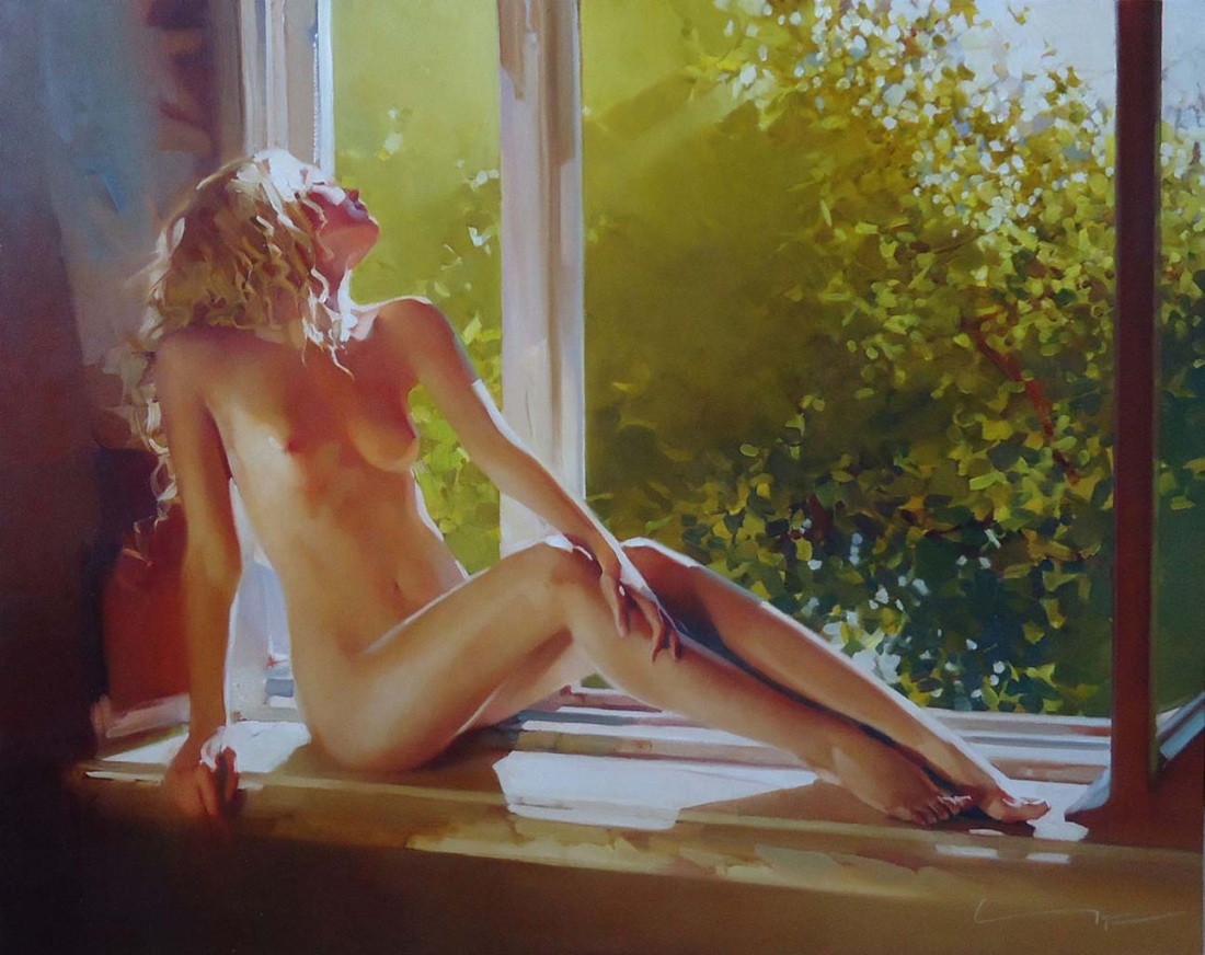 Laszlo художник картины nude