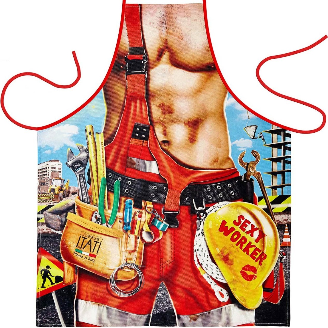 Девушка на стройке