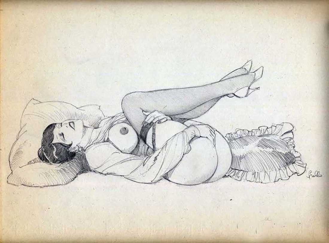 Леон Фролло художник эро