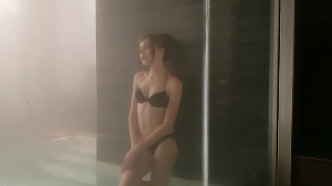 Стримерша Карина сауна