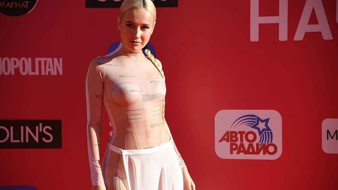 Клава Кока на премии муз ТВ 2021