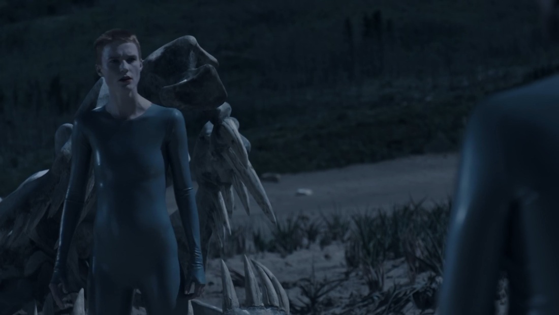 Аманда Коллинз raised by Wolves nude