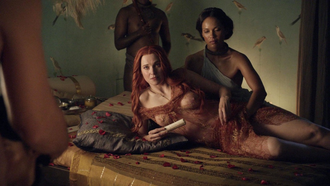 Люси Лоулесс Спартак кровь и песок nude