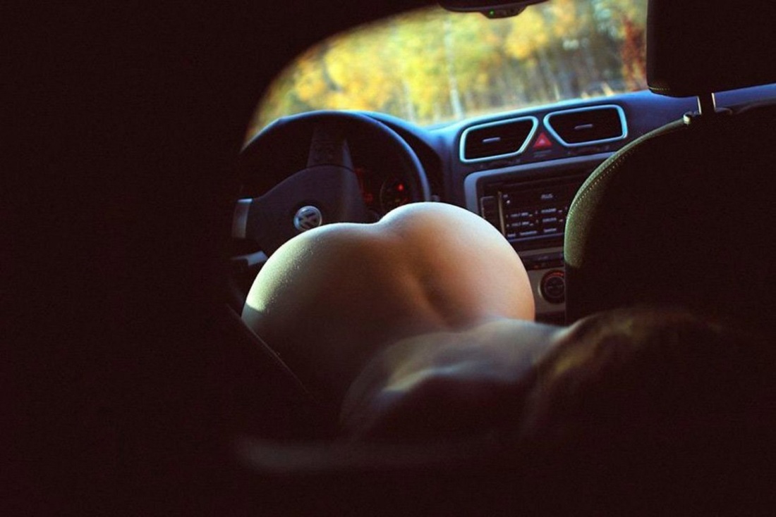 Красивая порнушка в машине