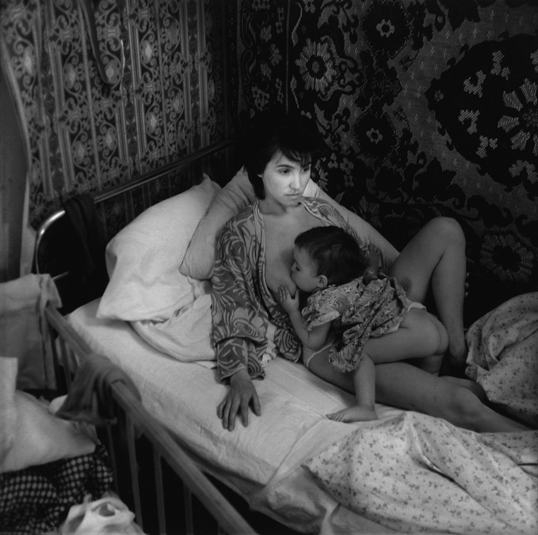 Советские женщины в бане ретро