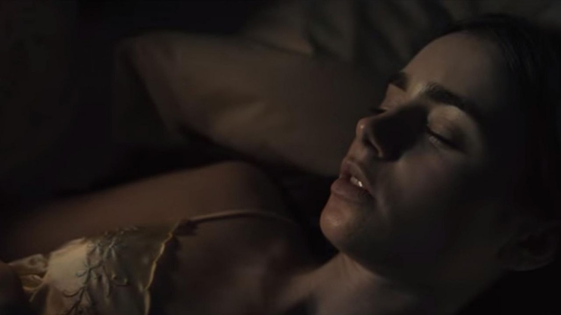 Лили Коллинз Рози голая