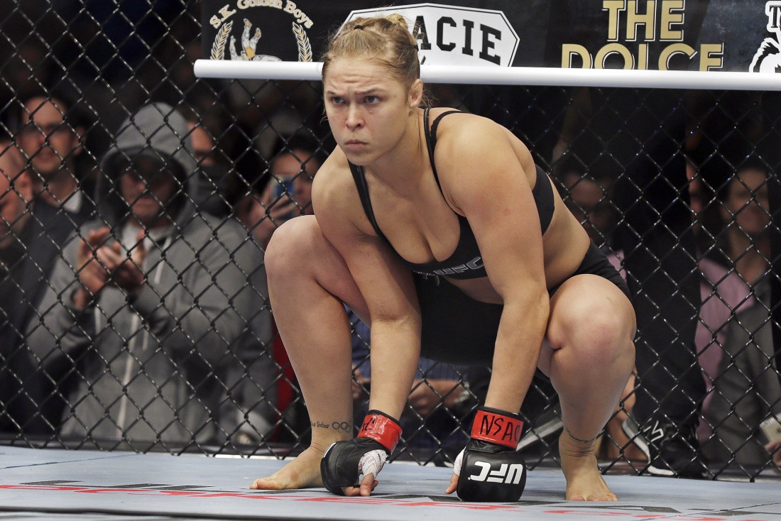 Чемпионка юфс Ронда Роузи