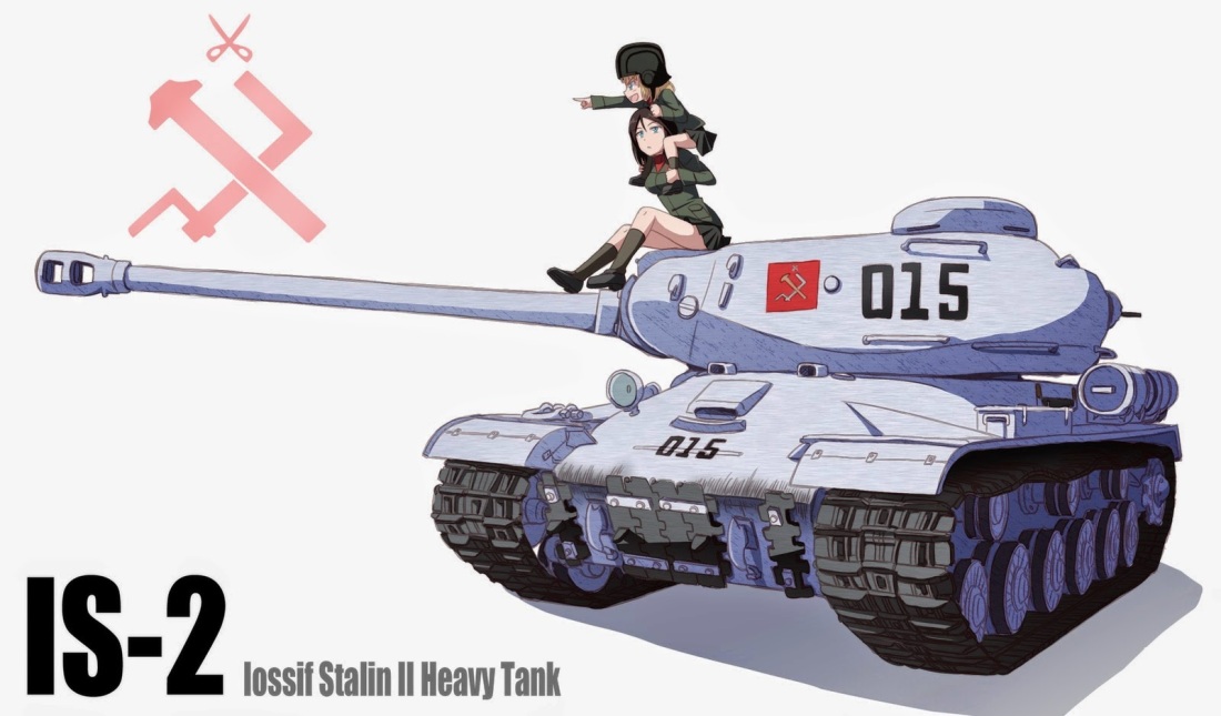 Girls und Panzer ИС-2