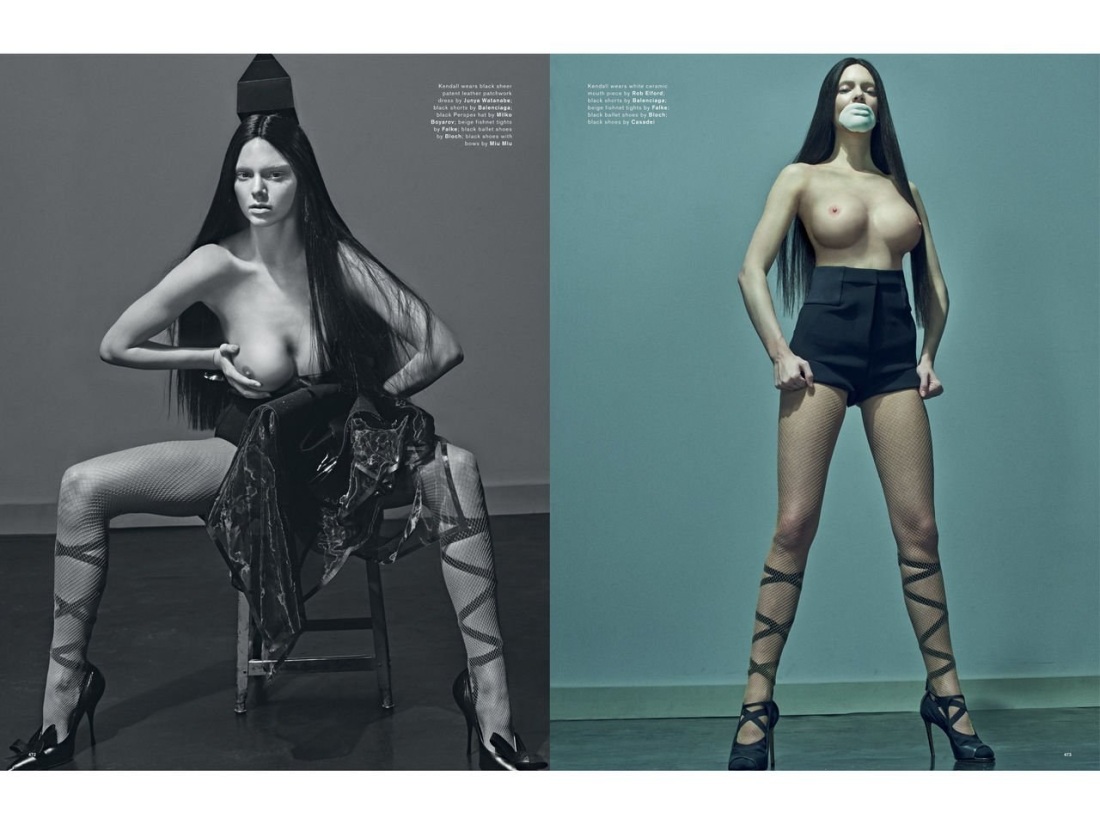 Ким Кардашьян обнажёнка