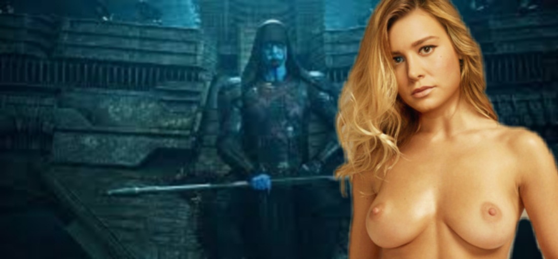 Бри Ларсон Капитан Марвел эро