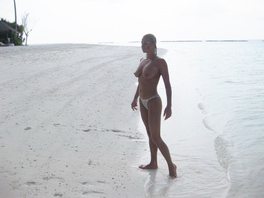 Лена Ленина на Мальдивах