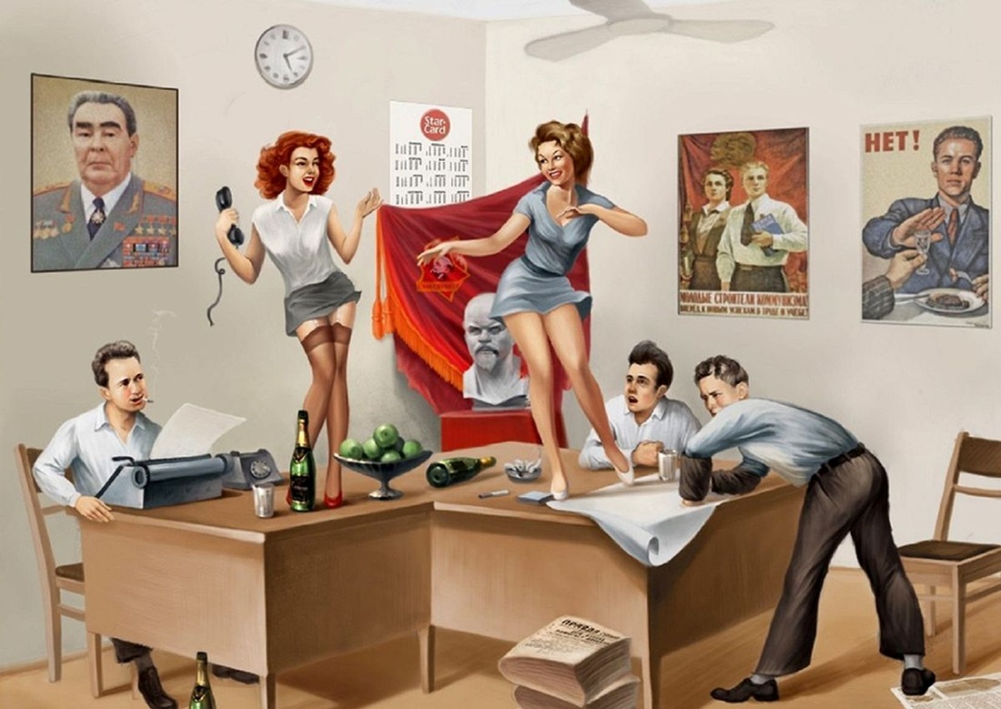 Художник пин ап Барыкин