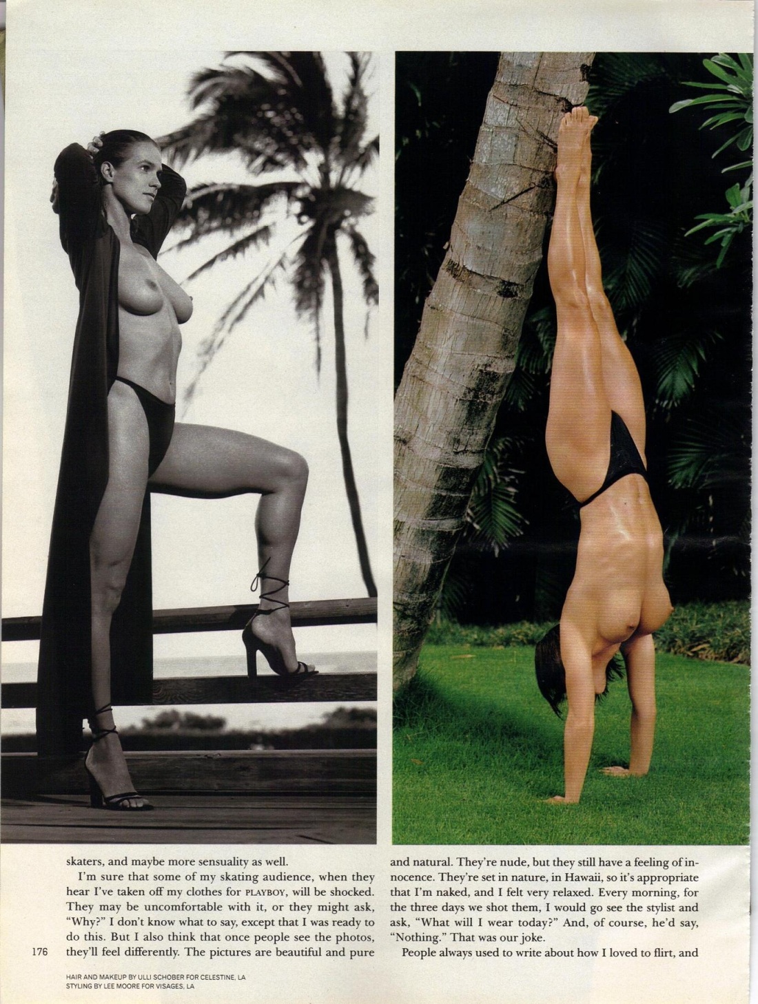 Плейбой март 1998 Катарина Витт