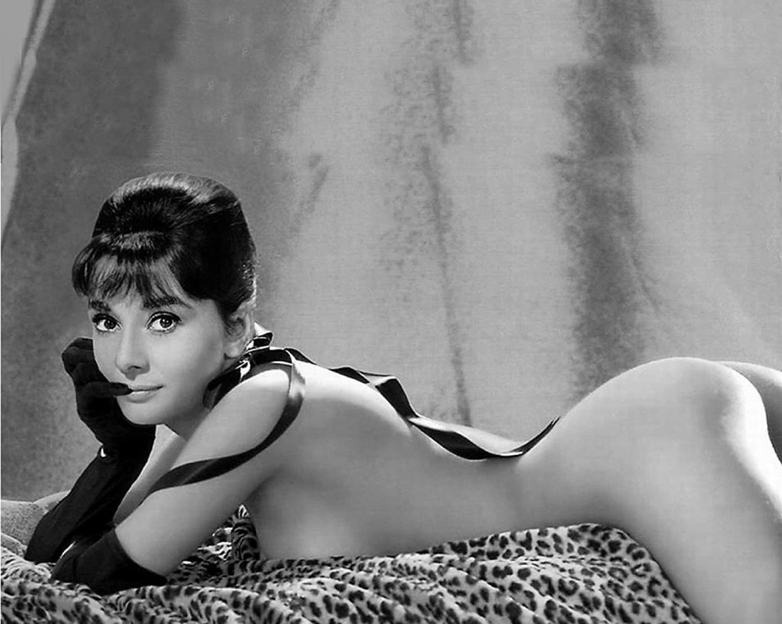 Порнографический фильм с участием Одри Хепберн