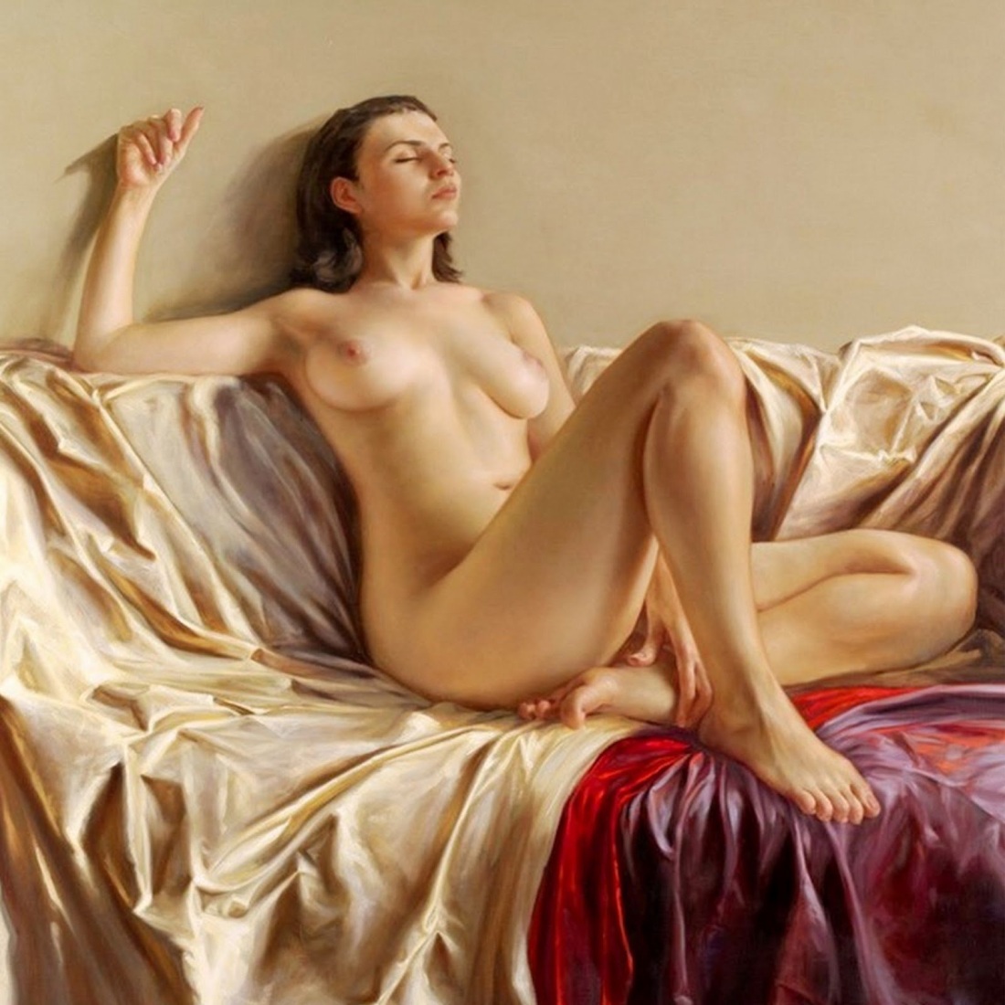 Художник Gulyas Венгрия nude