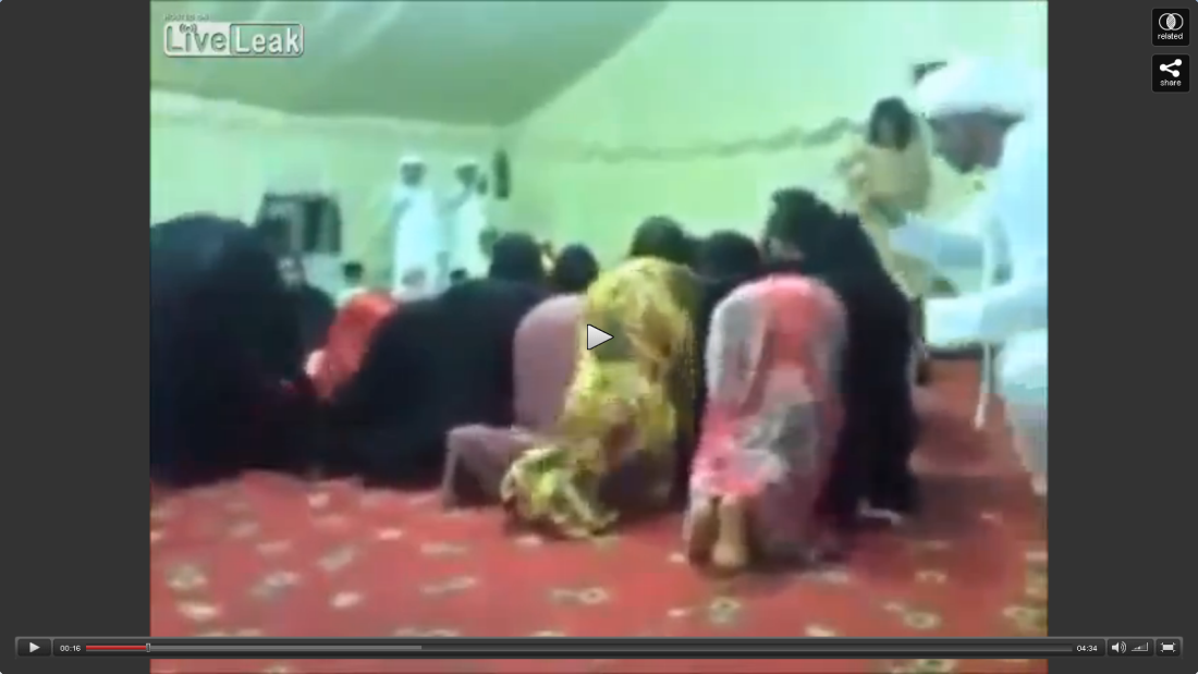 Мусульманка в групповухе