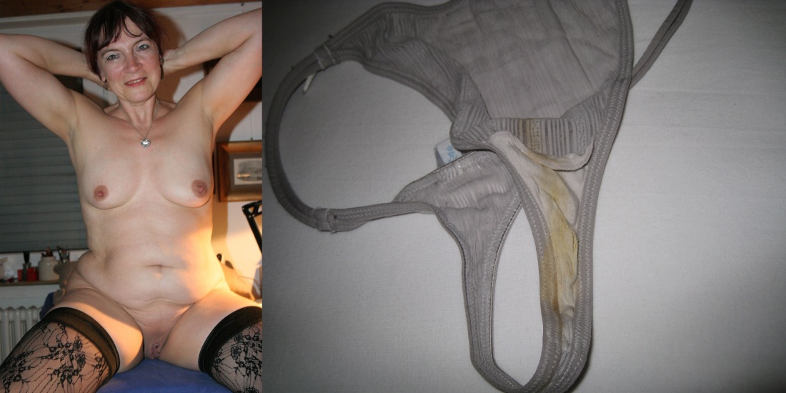 Пожилые женщины в грязных трусах