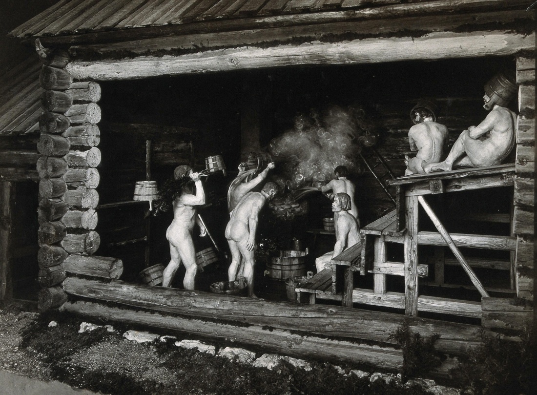 Советские общественные бани ню