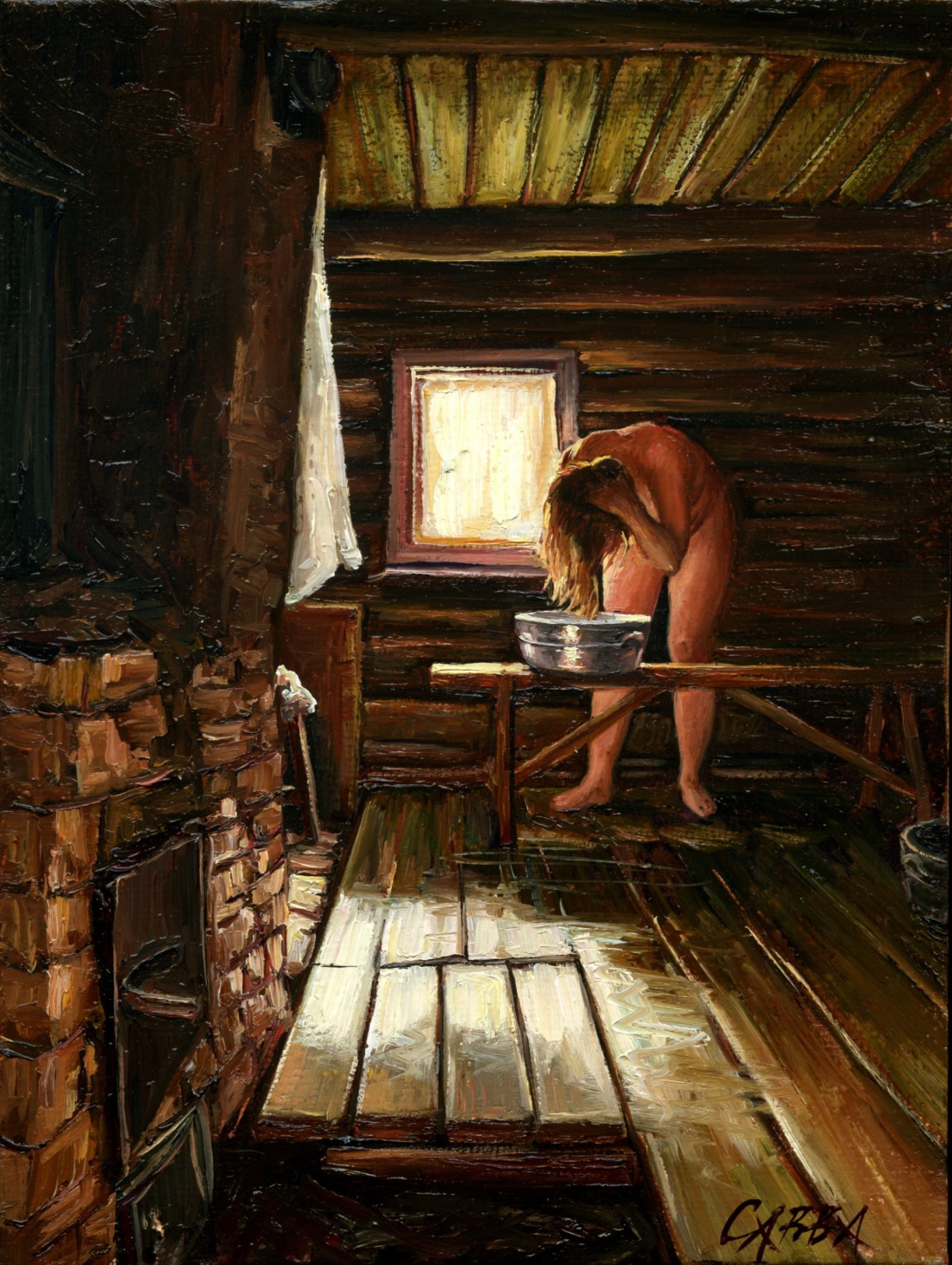 Деревенская баня