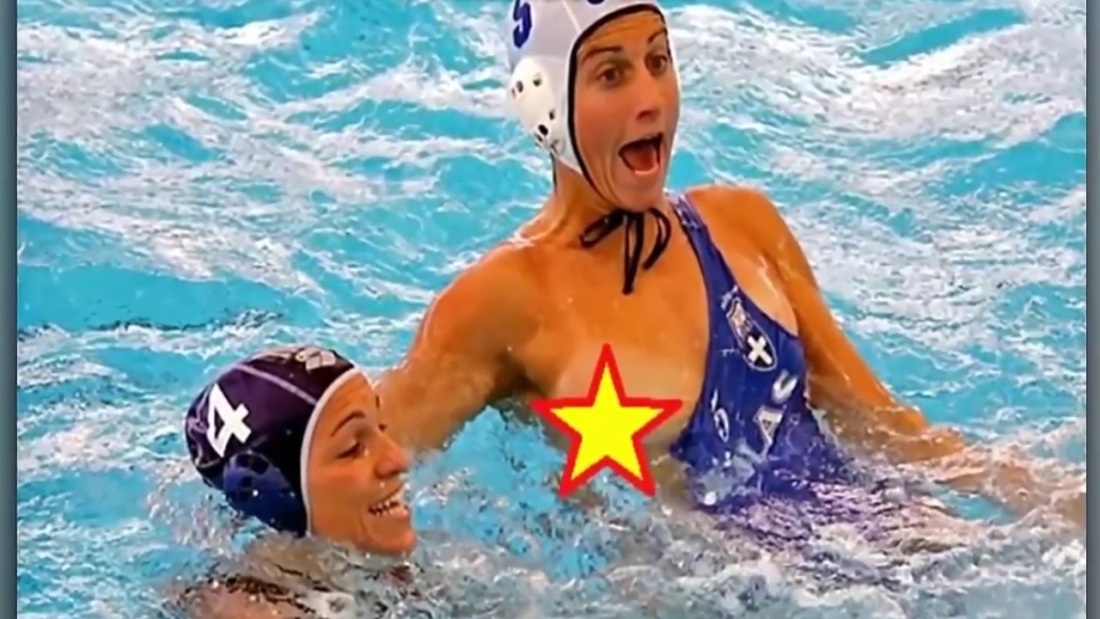 Спортсменки без трусов