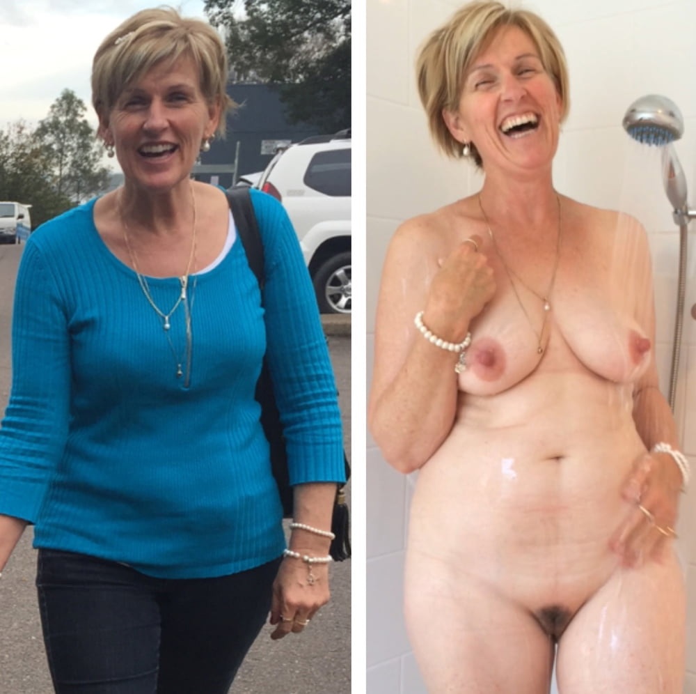 Одетые раздетые старые женщины