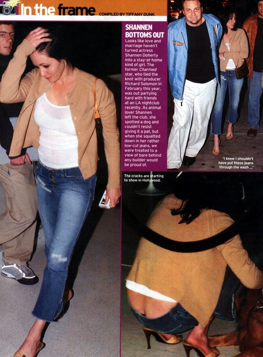 Шеннен Доэрти в журнале плейбой