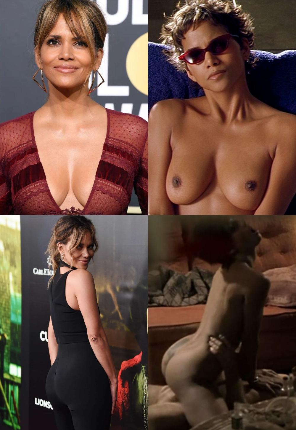 Голая Холли Берри (Halle Maria Berry)