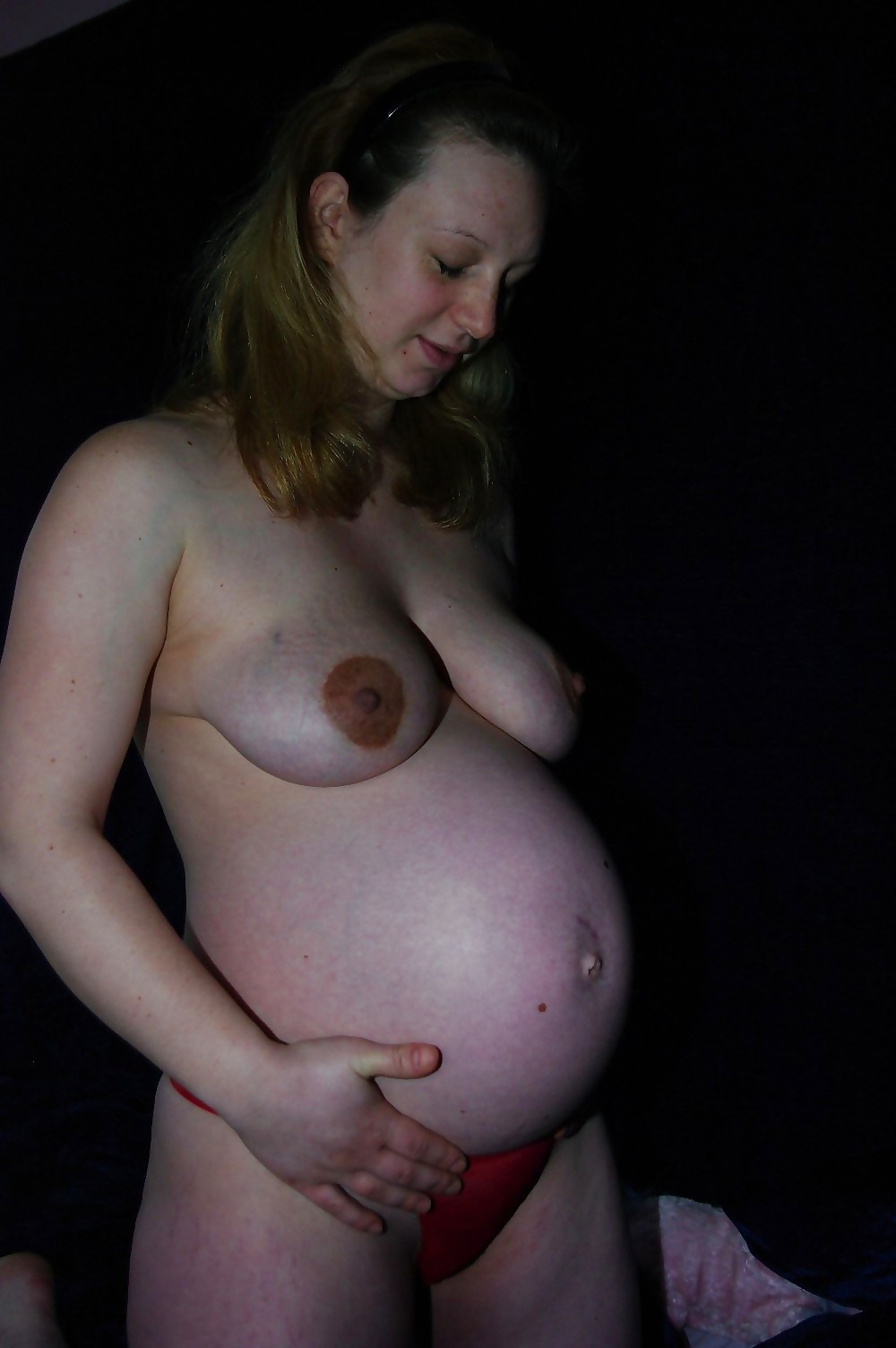 Беременные девушки кончают