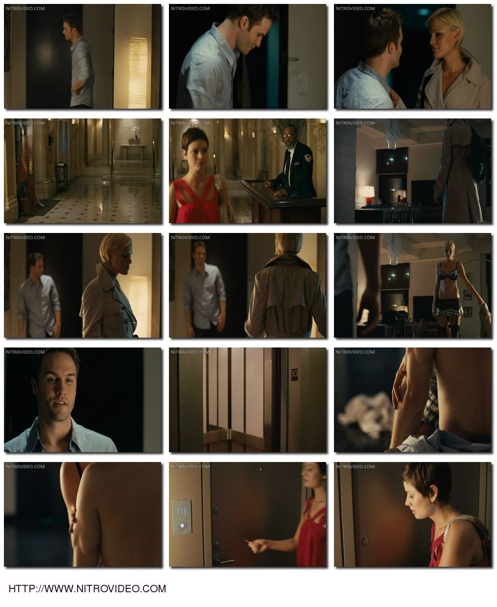 Kate Nauta butt Scene in Nine Miles down