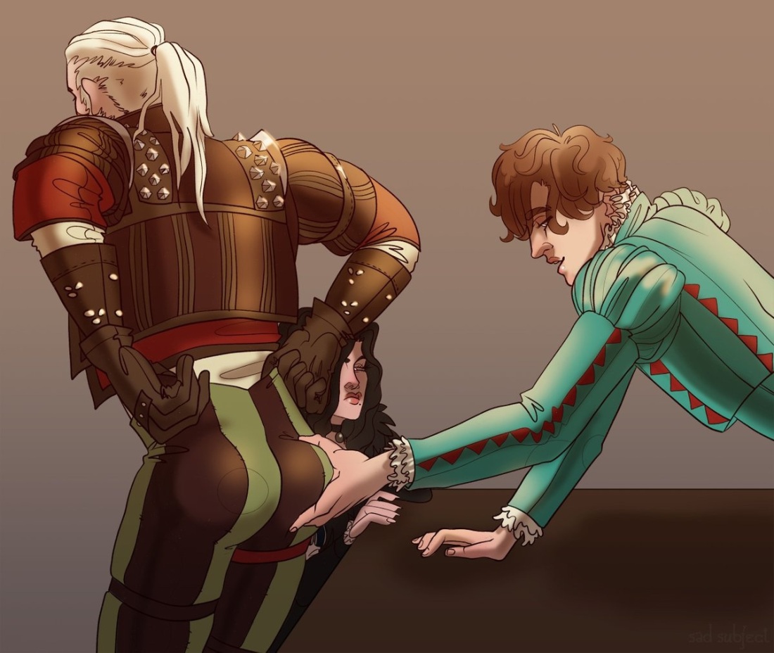 Геральт и Лютик слэш 18