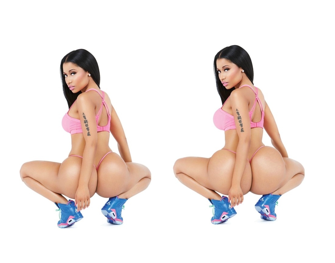 Ники Минаж голые сиськи