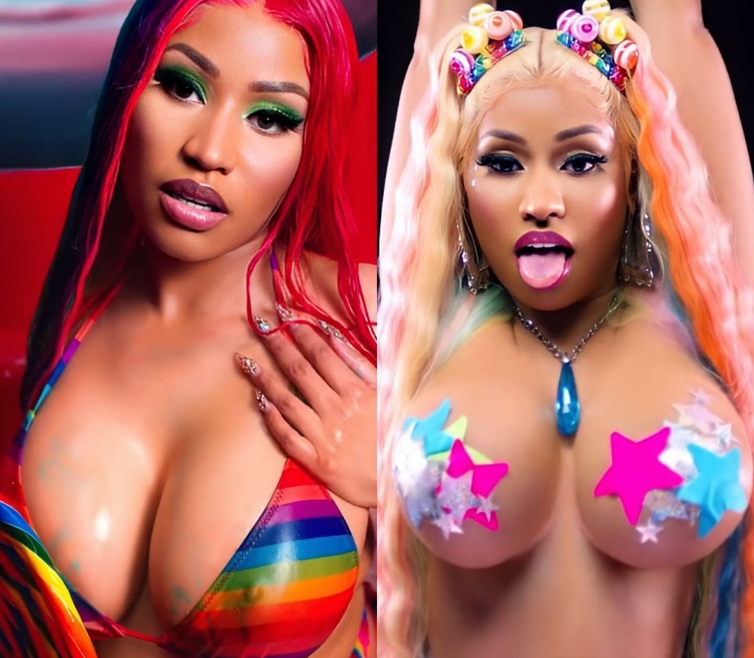 Никки Ники Минаж.порнозвезда