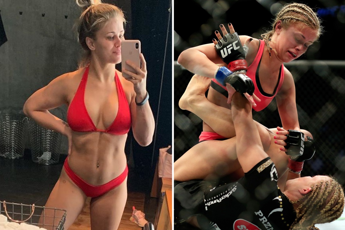 Пейдж Ванзант в стрингах