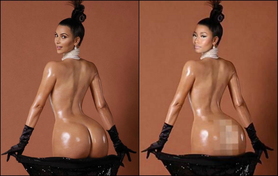 Ким Кардашян (Kim Kardashian) голая