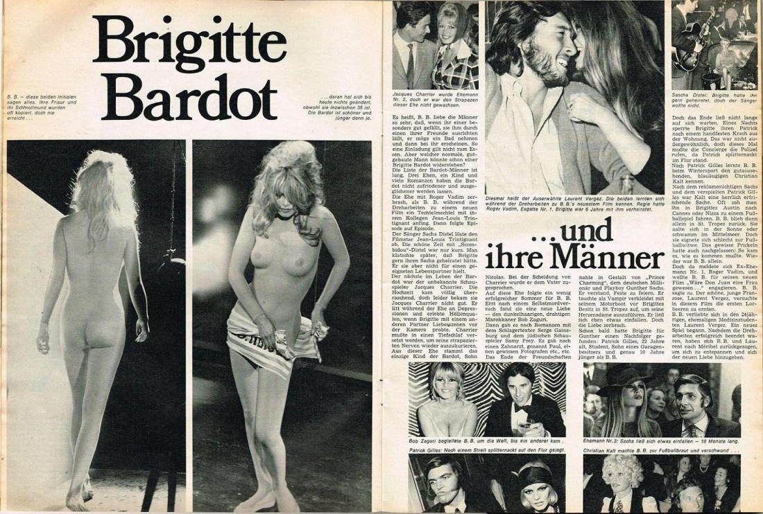 Бриджит Бардо и Джейн Биркин фильм